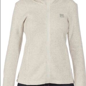 Bench Light Cream And Gray Textured Jacket